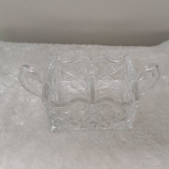 New in Box Clear Crystal Sugar Packet Holder with Dual Handles - Picture 4 of 5